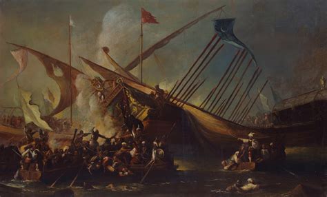 De Slag bij Lepanto: Een Triomf van de Heilige Liga tegen de Ottomaanse Vloot